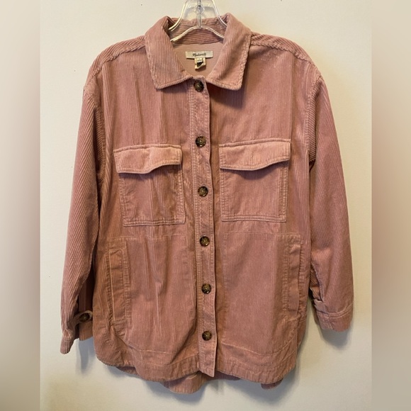Pink Madewell Shirt-Jacket - Picture 2 of 8